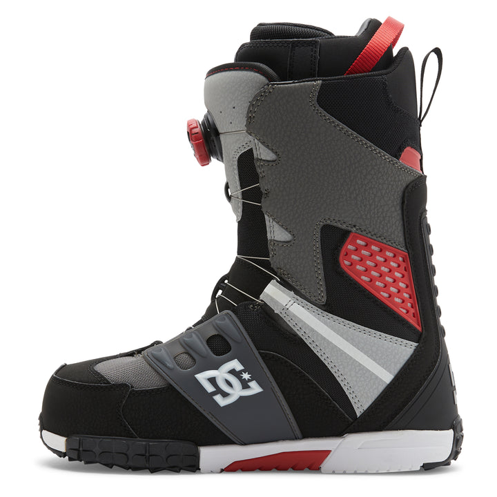 DC Phantom Snowboard Boots Black/Grey/Red