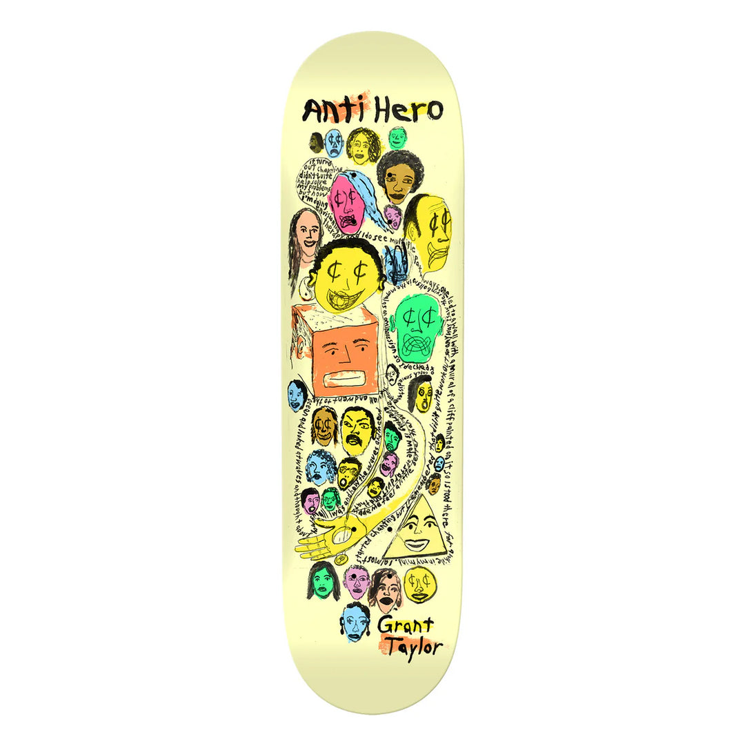 Anti-Hero Grant Taylor Expressions Deck 8.5"