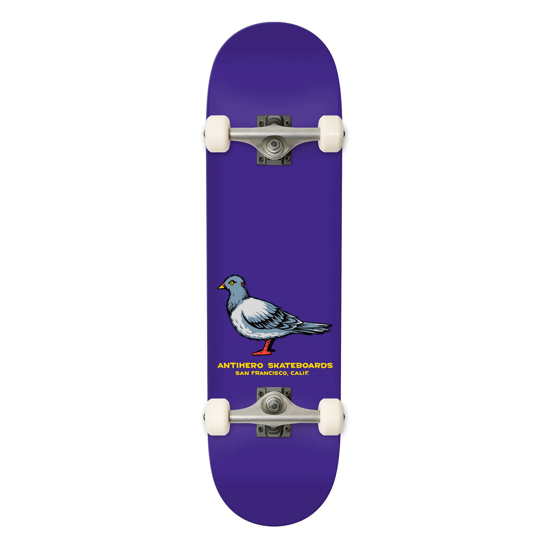 Anti-Hero Pigeon Purple Complete Skateboard 7.5"