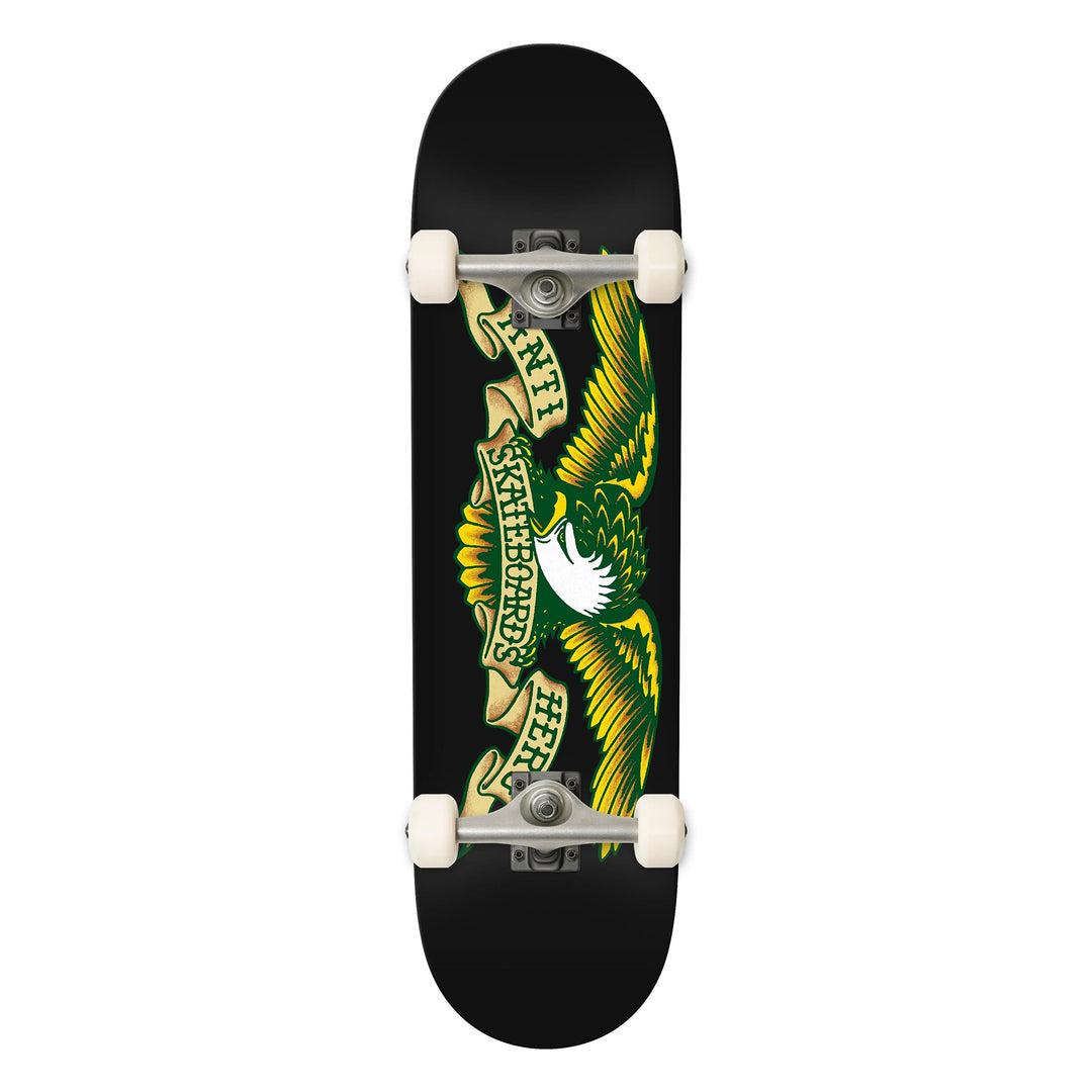 Anti-Hero Classic Eagle Black Complete Skateboard 7.3"