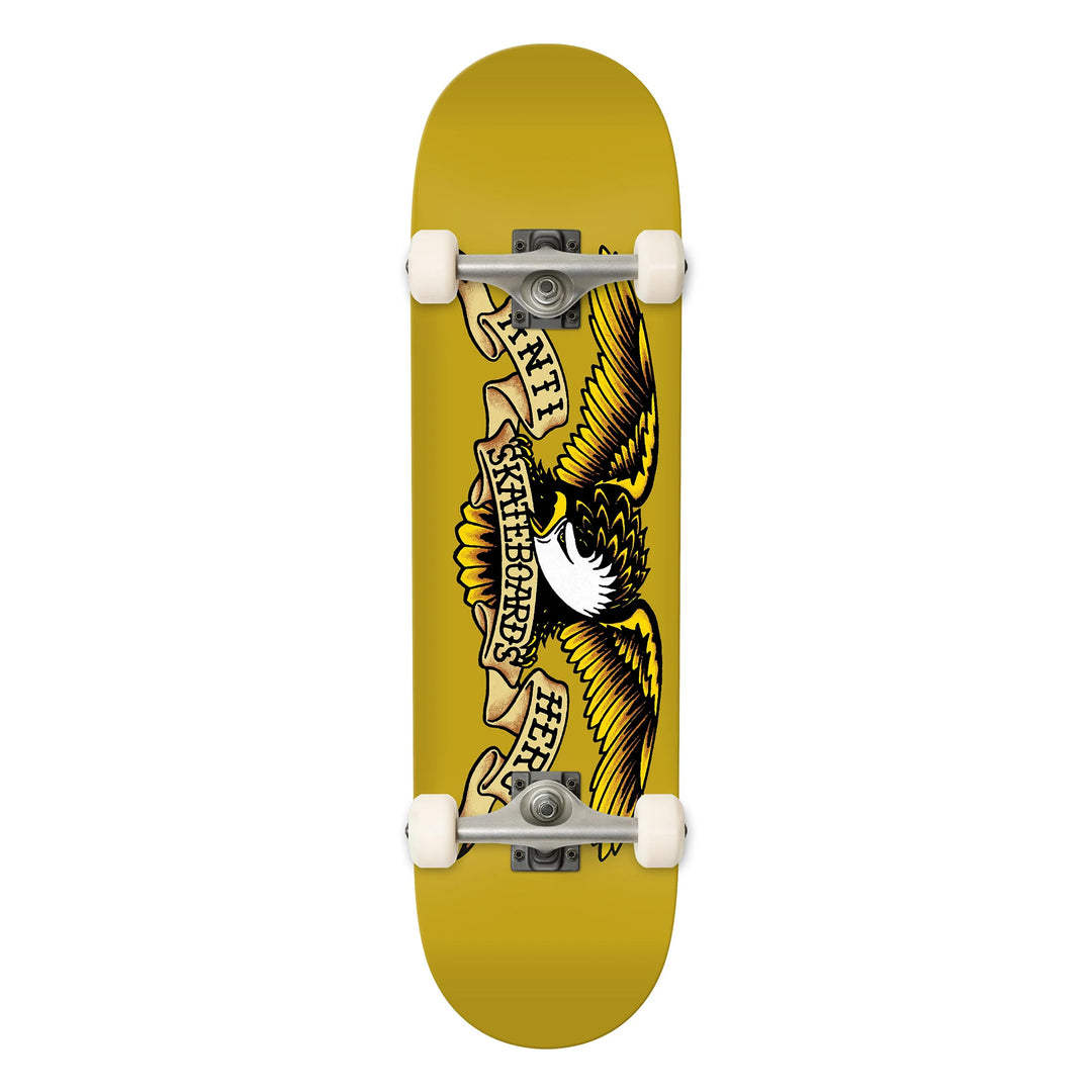 Anti-Hero Classic Eagle Mustard Complete Skateboard 8.5"