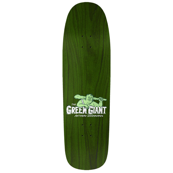 Anti-Hero Green Giant Shaped Eagle Deck 9.56"