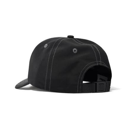 Butter Goods Alpine 6 Panel Cap Black