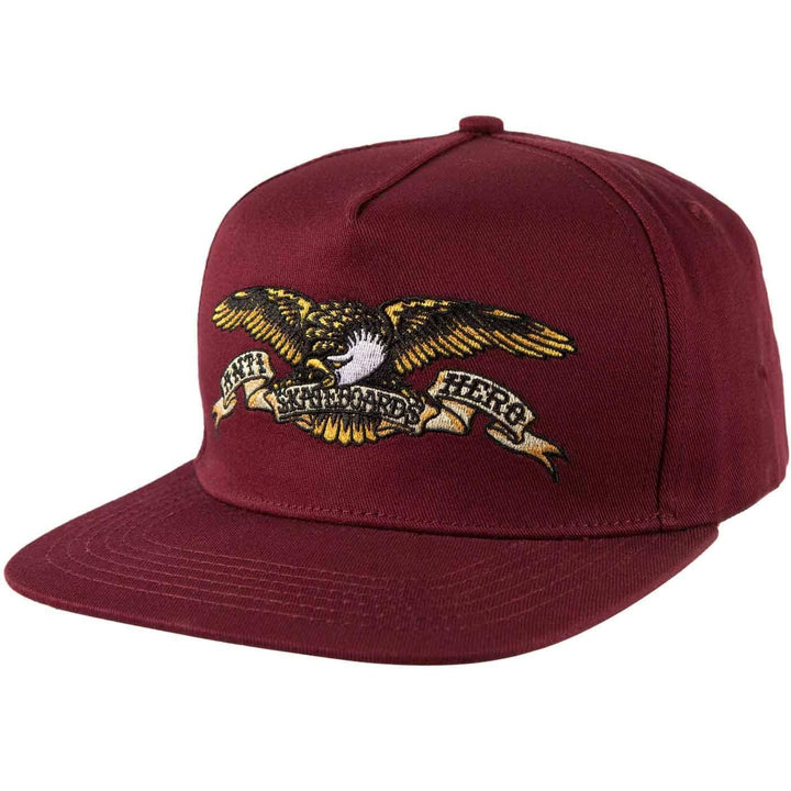 Anti Hero Eagle Snapback Dark Red