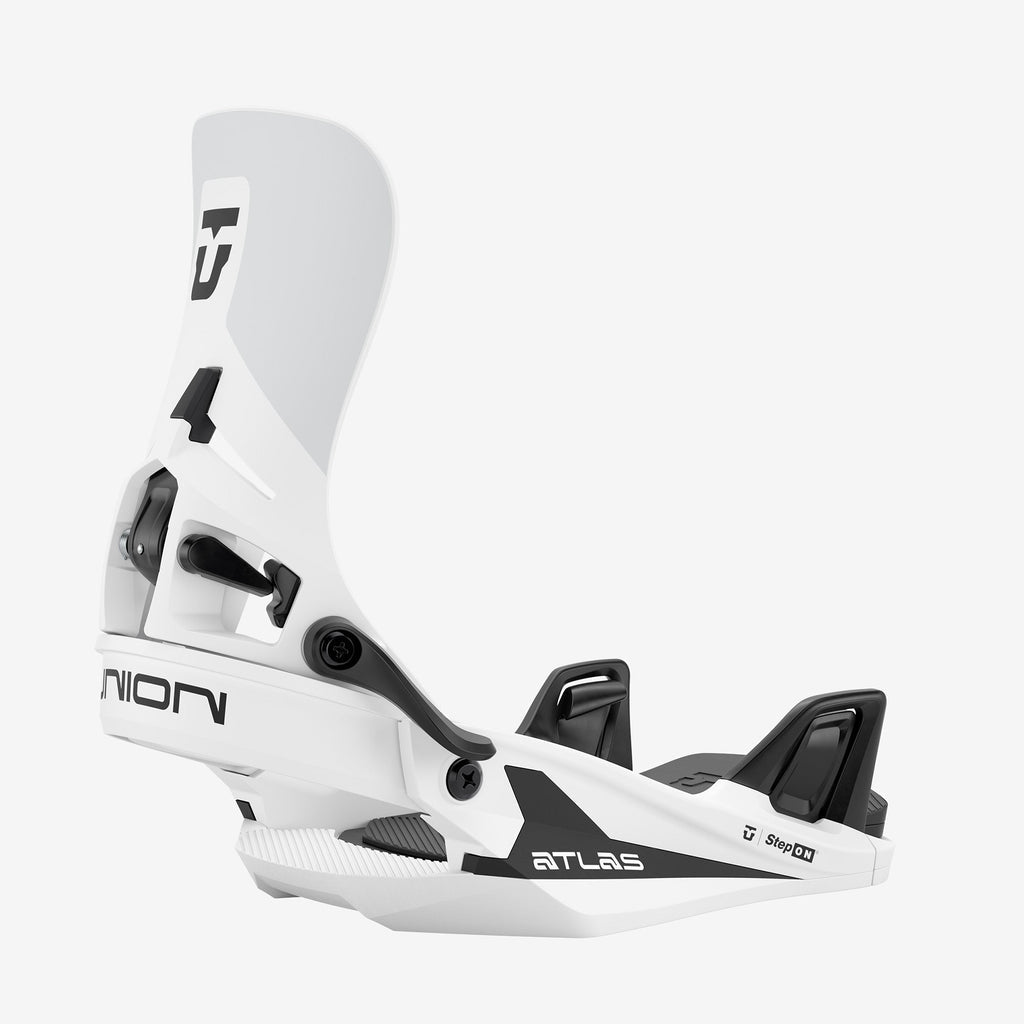 Union Atlas Step On Snowboard Bindings White