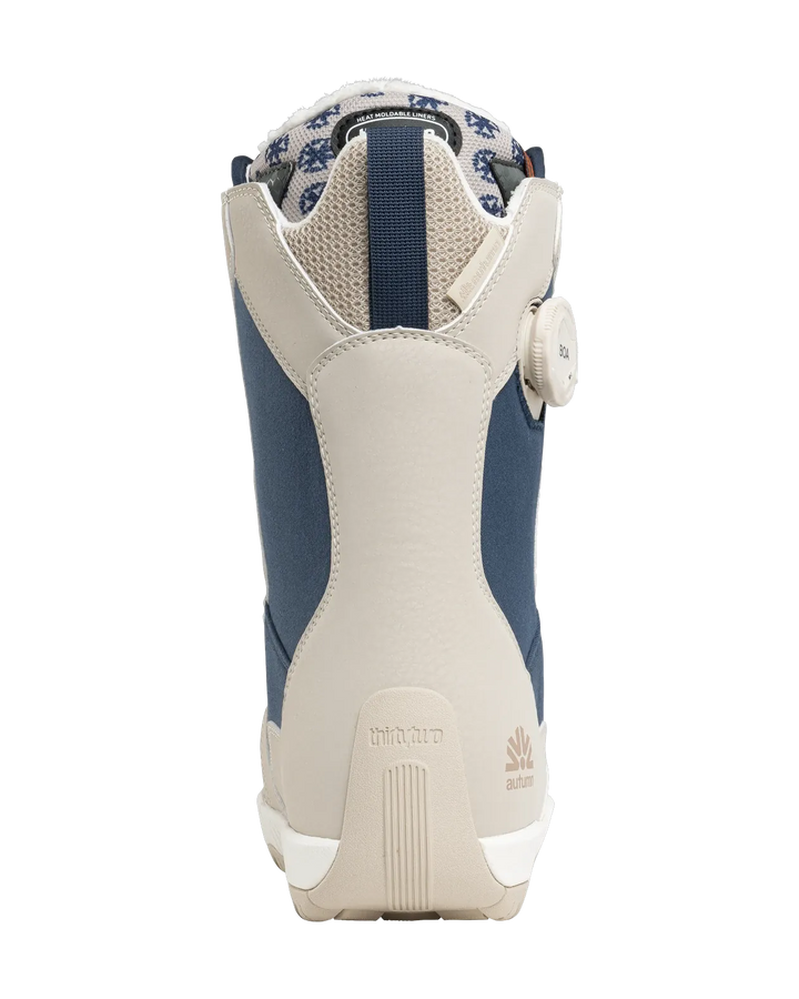 ThirtyTwo Women's Luxton x Autumn STW Double Boa Snowboard Boots Tan/Blue