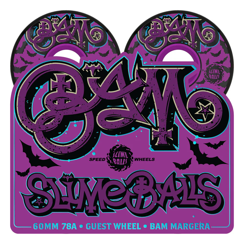 Slime Balls Bam Margera Guest OG Slime Wheels 78a 60mm