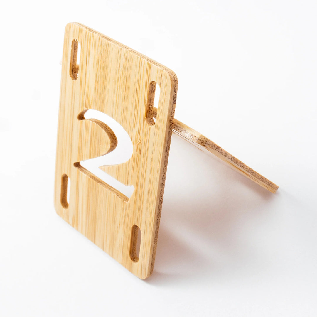 2 Riser Pads - Bamboo