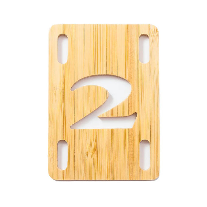 2 Riser Pads - Bamboo