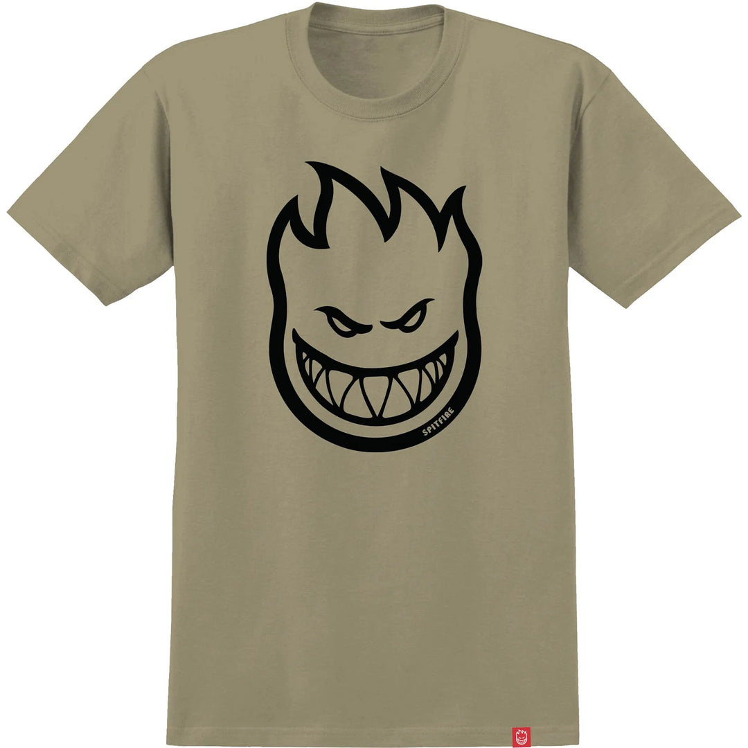Spitfire Bighead T-Shirt Sand/Black