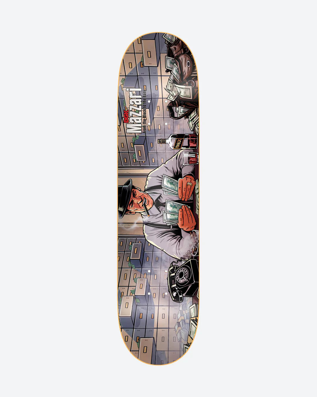 DGK Block to the Bank Mazzari Deck 8.06"
