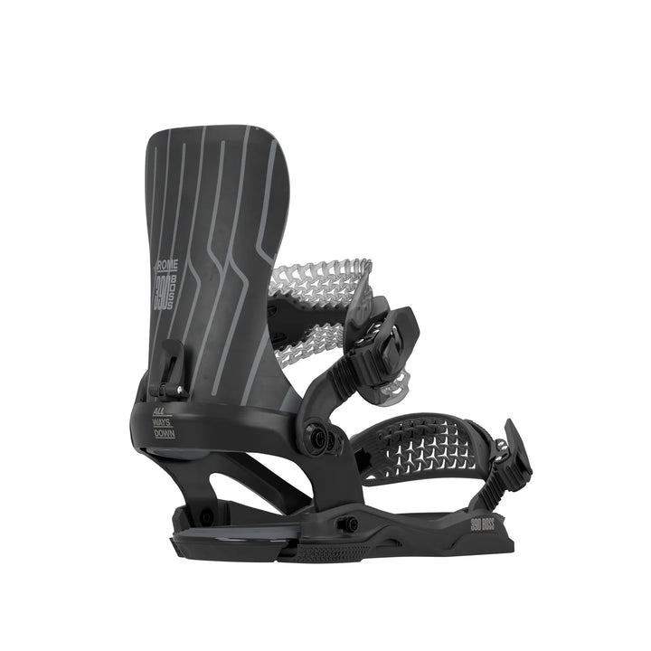 Rome 390 Boss AW Men's Snowboard Bindings Black
