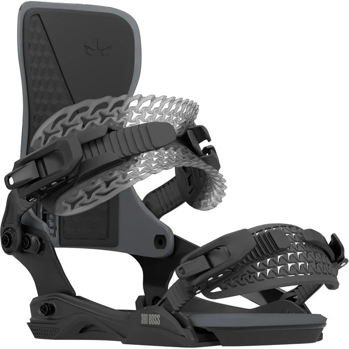 Rome 390 Boss AW Men's Snowboard Bindings Black