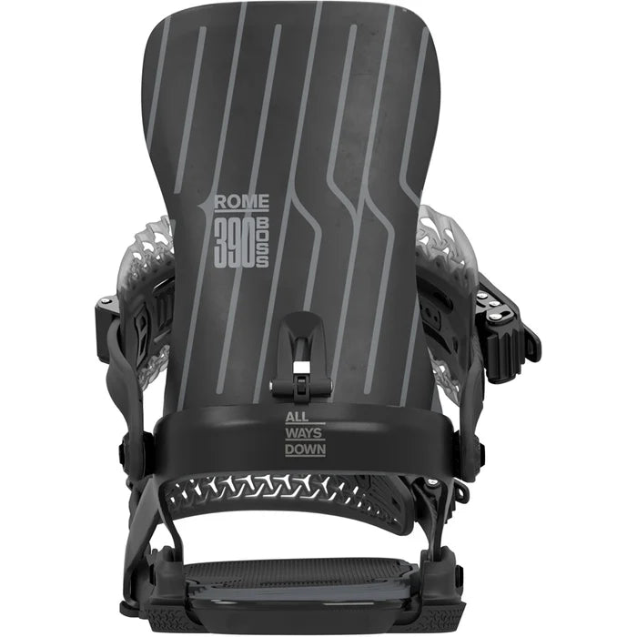 Rome 390 Boss AW Men's Snowboard Bindings Black