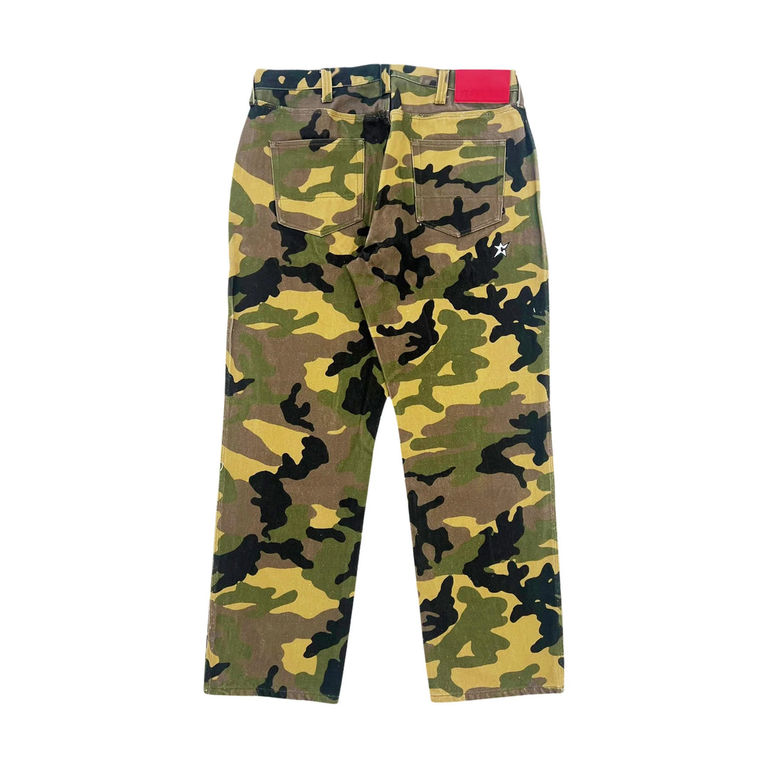 Carpet C-Star Denim Pants Camo