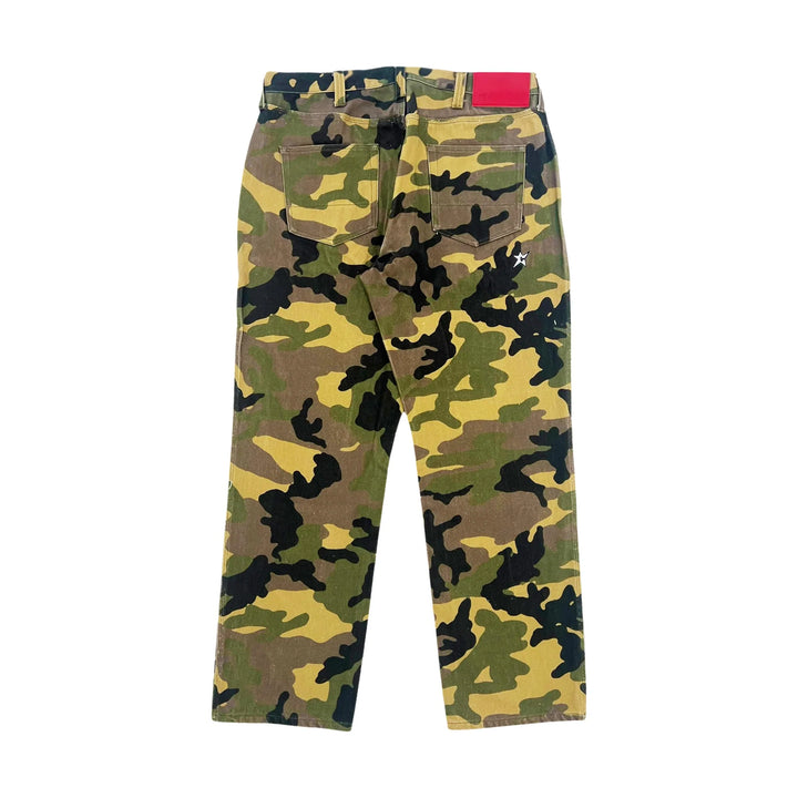Carpet C-Star Denim Pants Camo