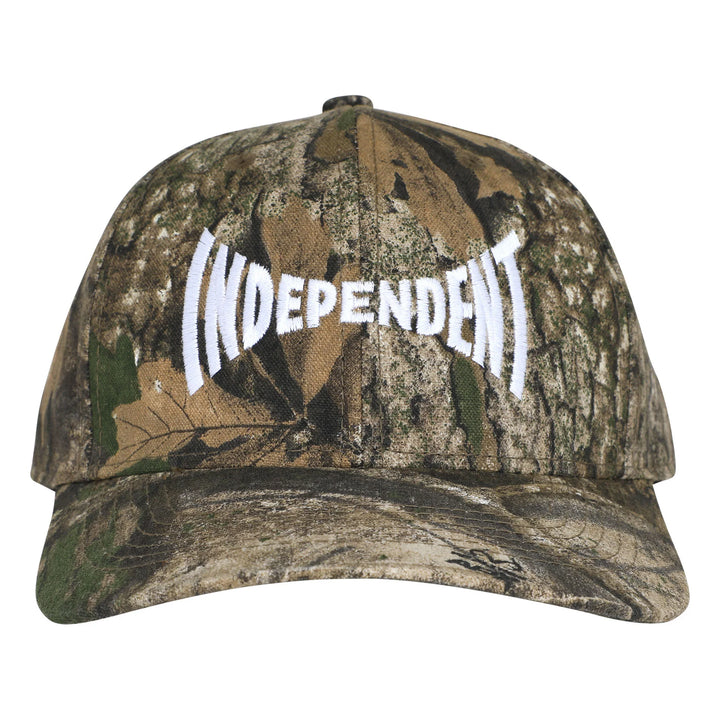 Independent x Realtree Span Logo Snapback Hat Camo