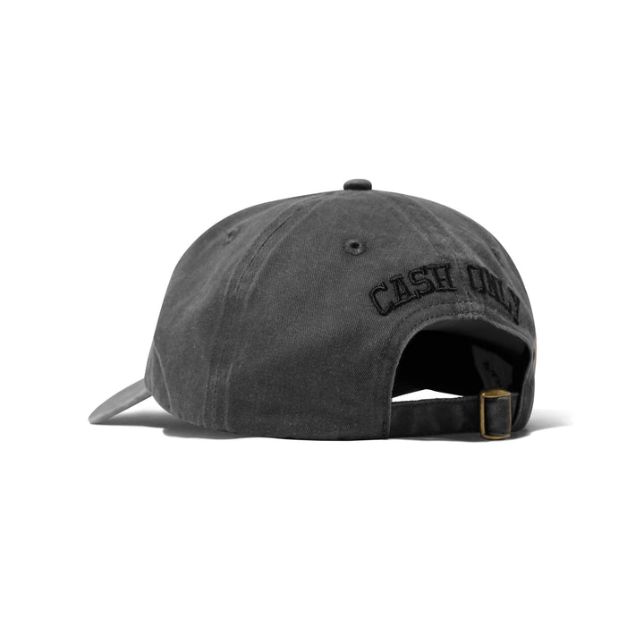 Cash Only Campus 6-Panel Hat (Washed Black)