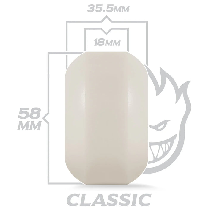 Spitfire F4 99A Classics Wheels (Purple) 58mm
