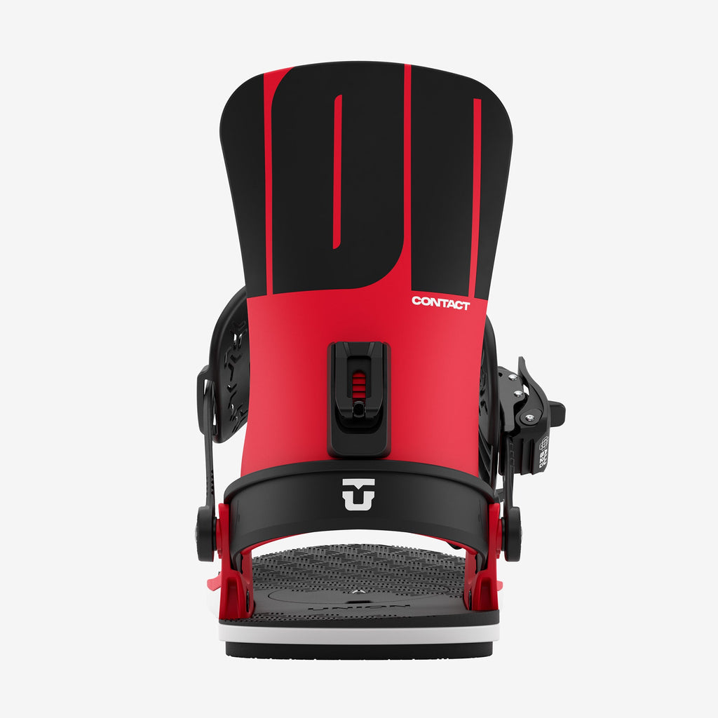 Union Contact Snowboard Bindings Red