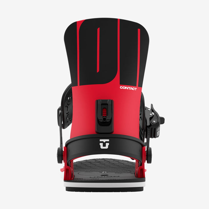 Union Contact Snowboard Bindings Red