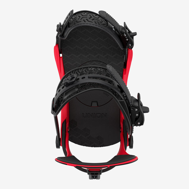 Union Contact Snowboard Bindings Red