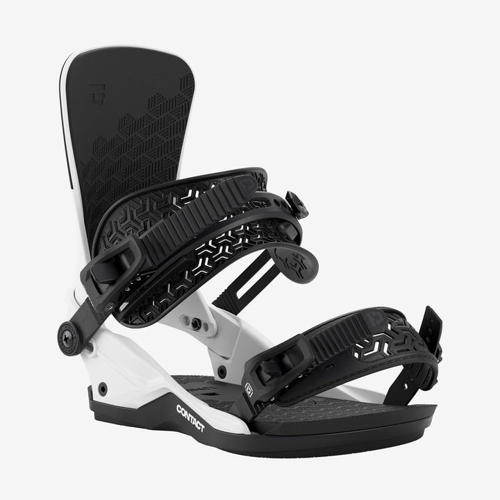 Union Contact Snowboard Bindings White