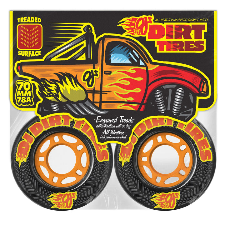OJ Wheels Dirt Tires Thunder Juice 78a 70mm