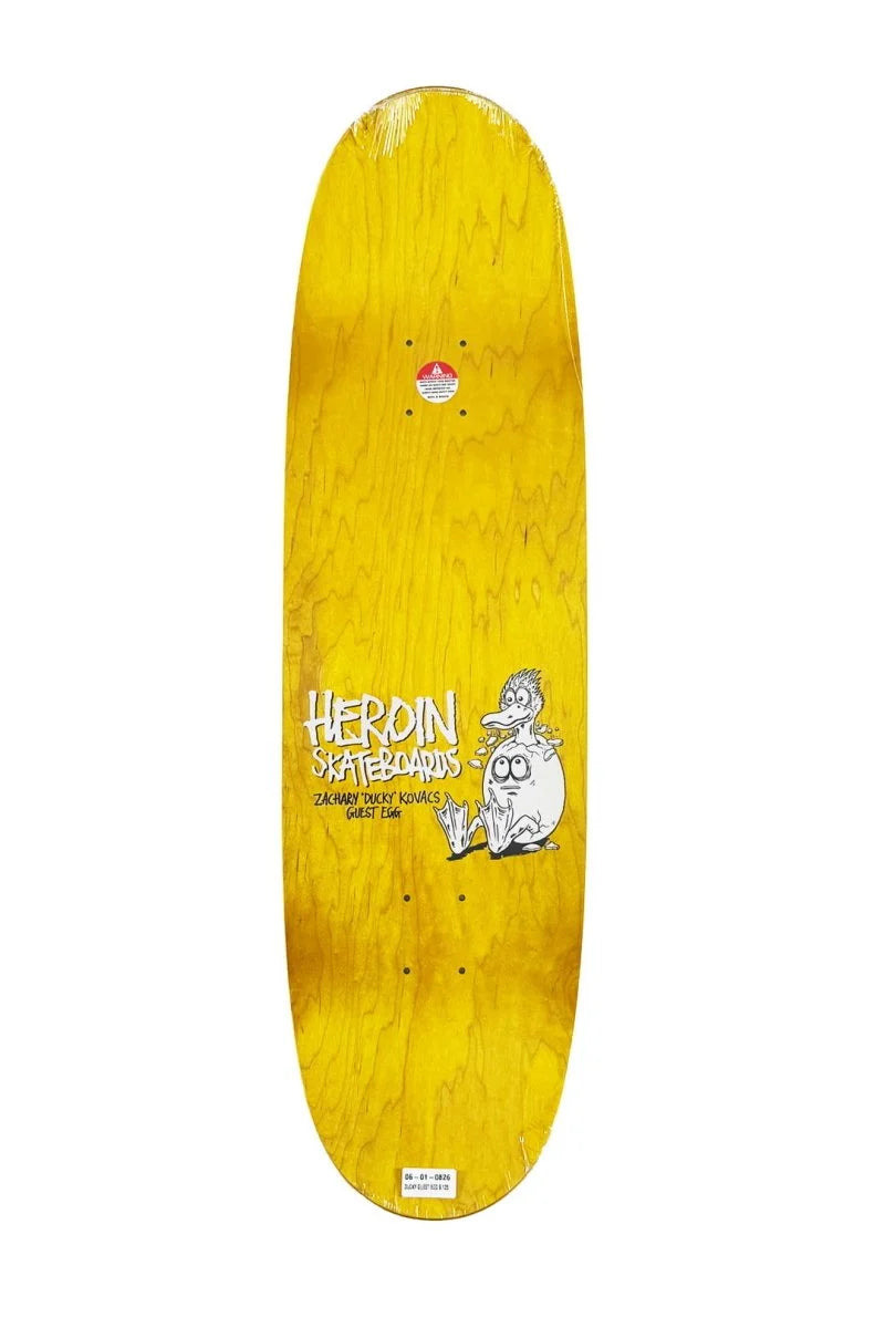 Heroin Zachary Ducky Kovacs Guest Egg Deck 9.125"