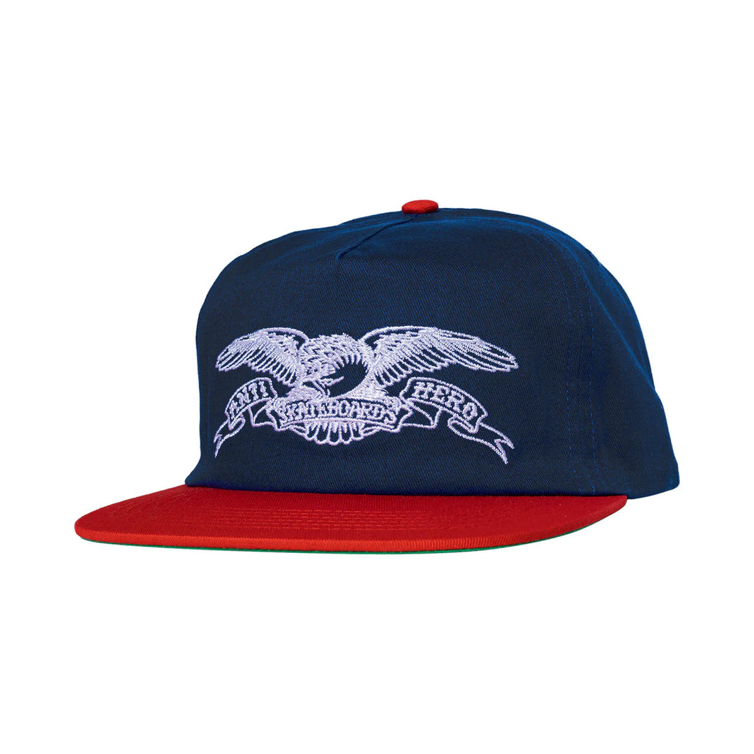 Anti-Hero Basic Eagle Snapback Navy/Red