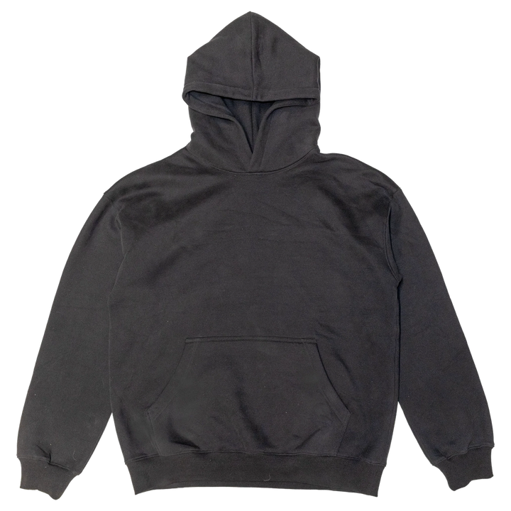 Skate Jawn Embossed Sewer Cap Hoodie Black