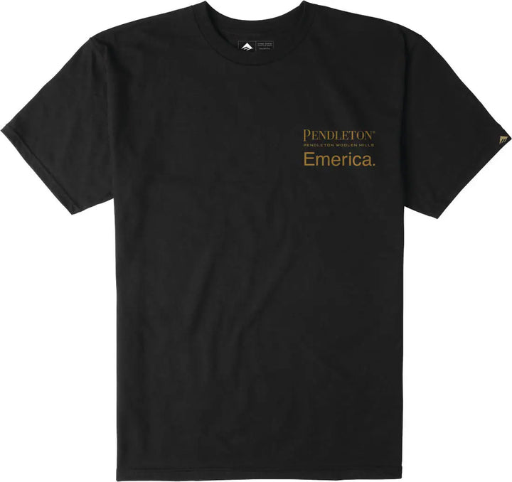Emerica x Pendleton T-Shirt Black
