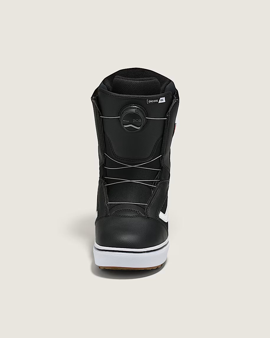 Vans Encore OG Women's Snowboard Boot Black/White
