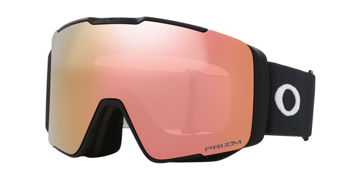 Oakley Line Miner Pro M Snowboard Goggle - Matte Black + Prizm Snow Rose Gold Iridium + Prizm Snow Iced Iridium
