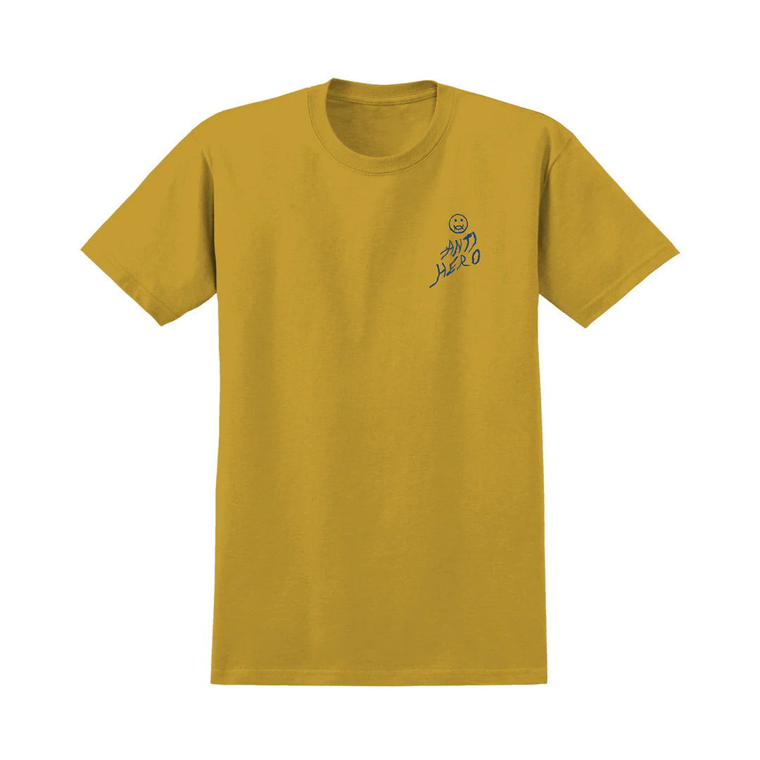 Anti-Hero Expressions Sun T-Shirt Mustard