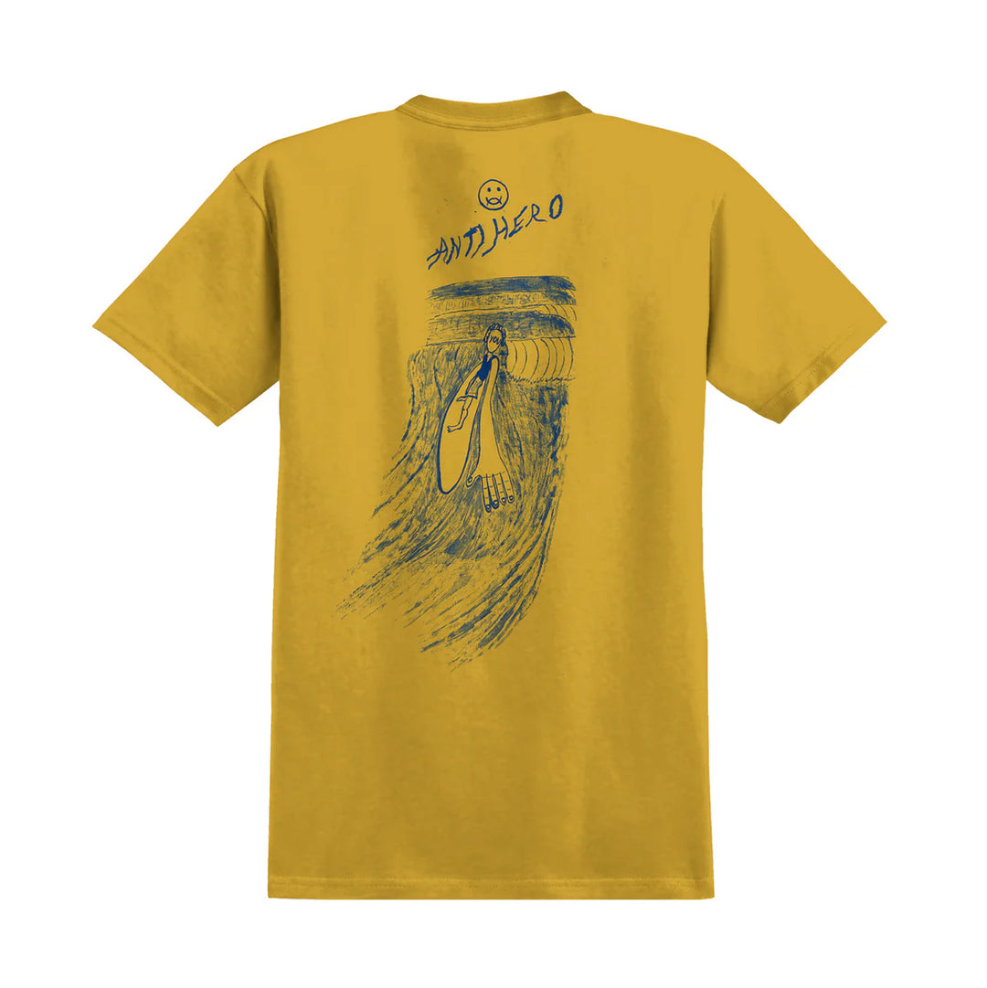 Anti-Hero Expressions Sun T-Shirt Mustard