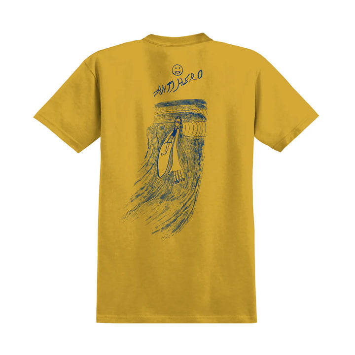 Anti-Hero Expressions Sun T-Shirt Mustard