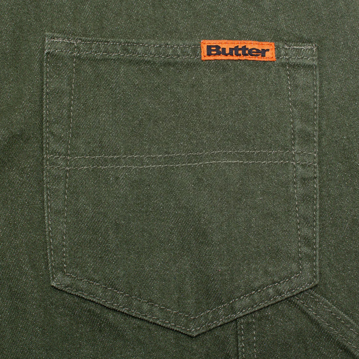 Butter Goods Weathergear Denim Shorts Faded Army