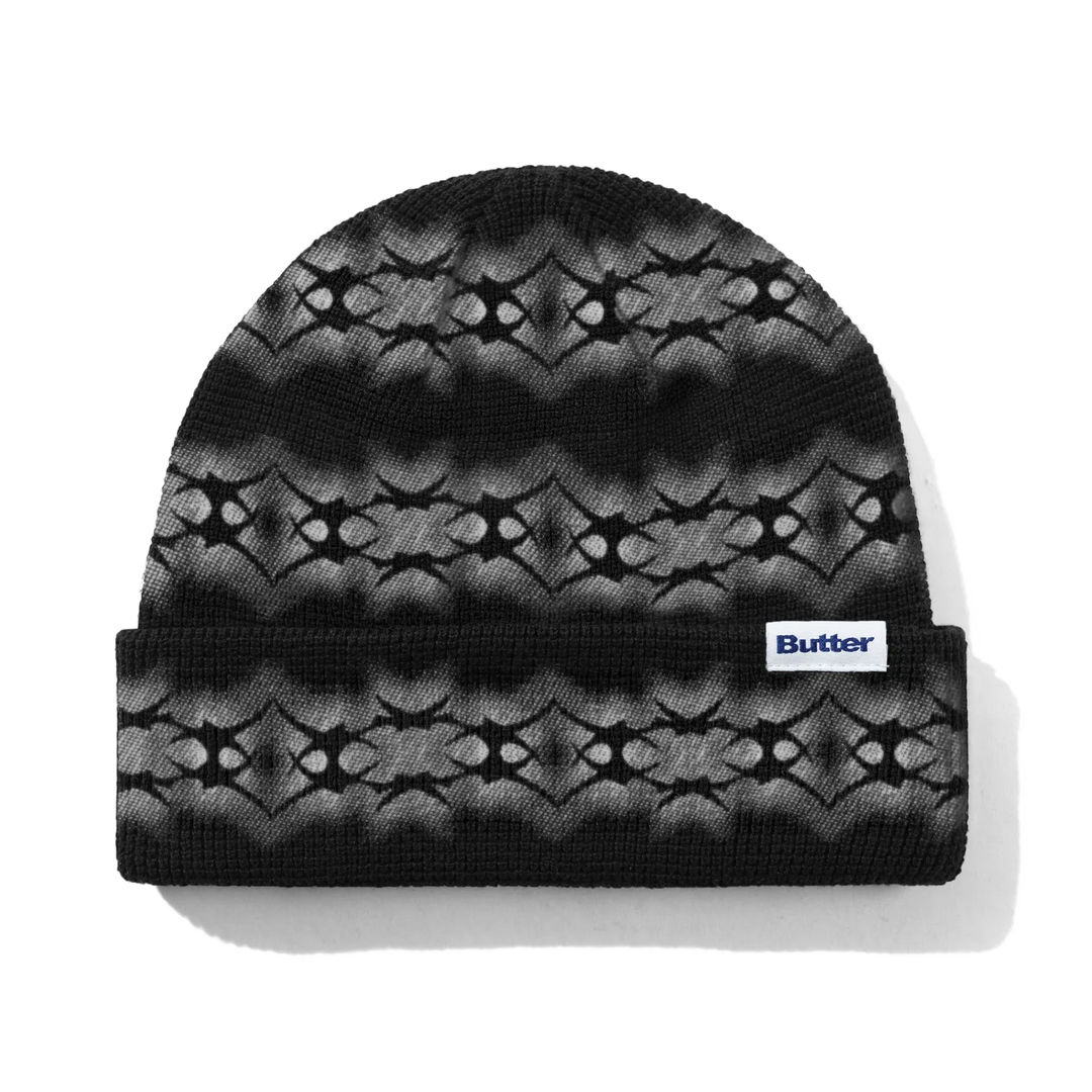 Butter Goods Fade Beanie Black
