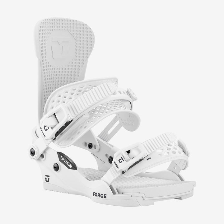 Union Force Classic Snowboard Bindings White