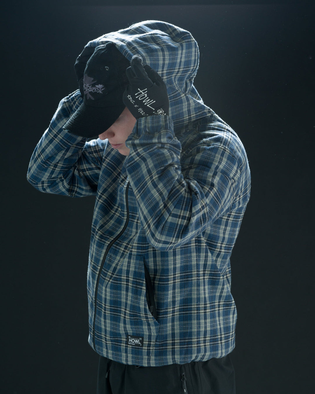 Howl Flannel Hoody Plaid