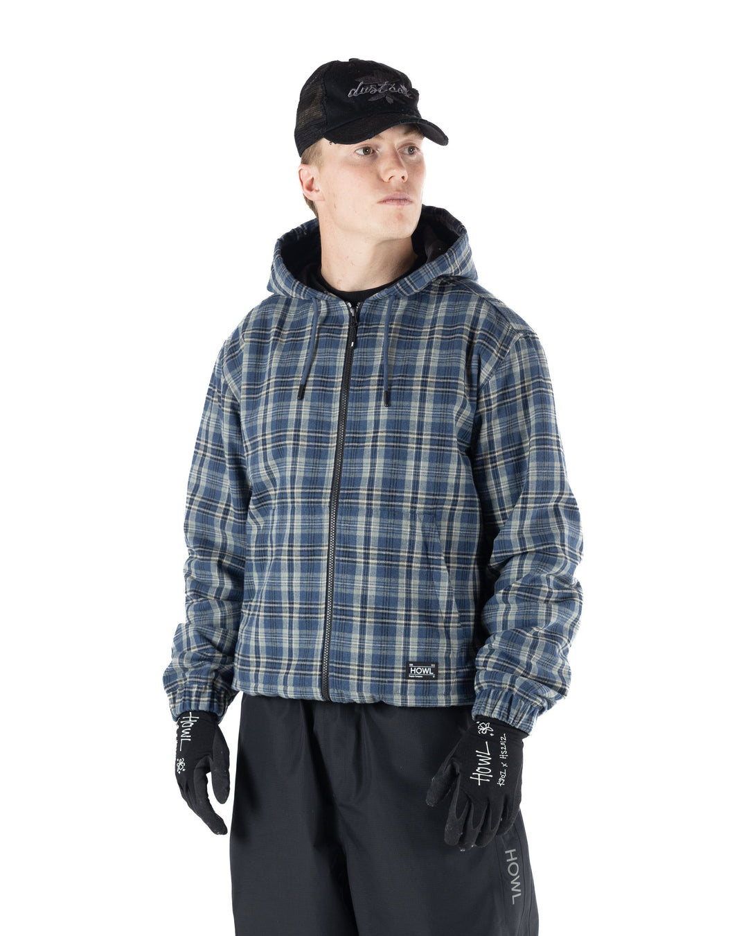 Howl Flannel Hoody Plaid