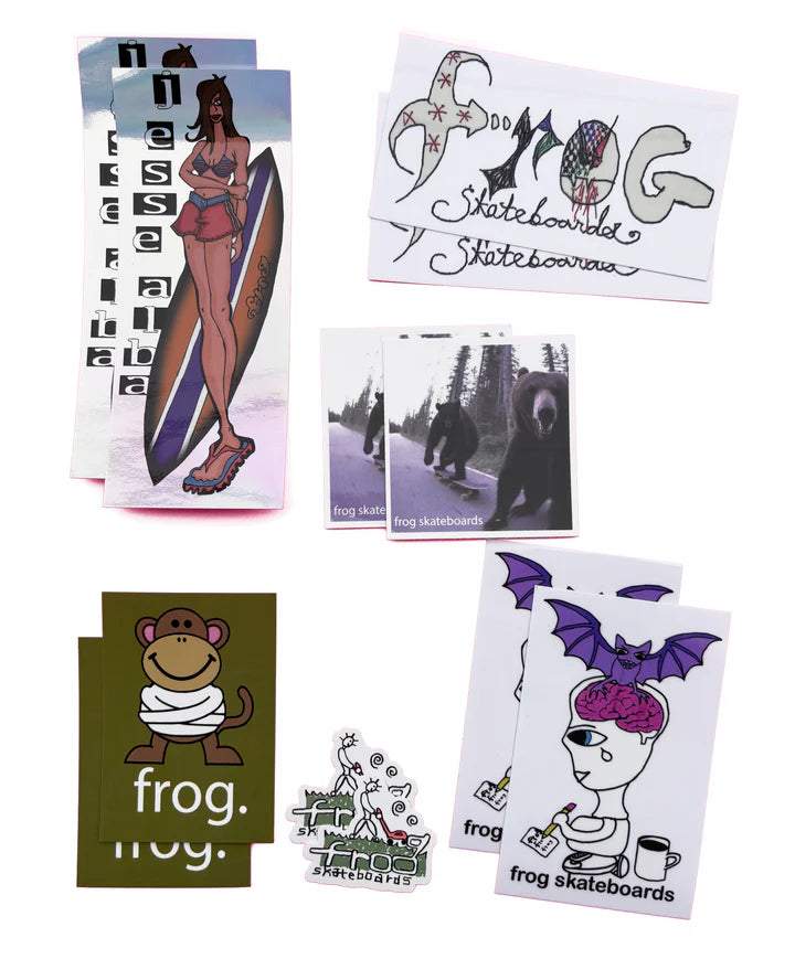 Frog Skateboards Sticker Pack #16