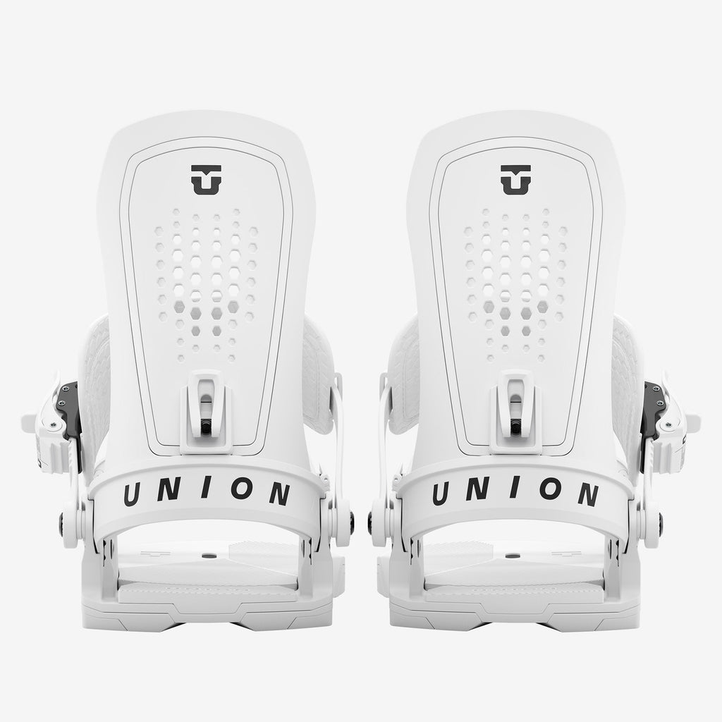 Union Force Snowboard Bindings White