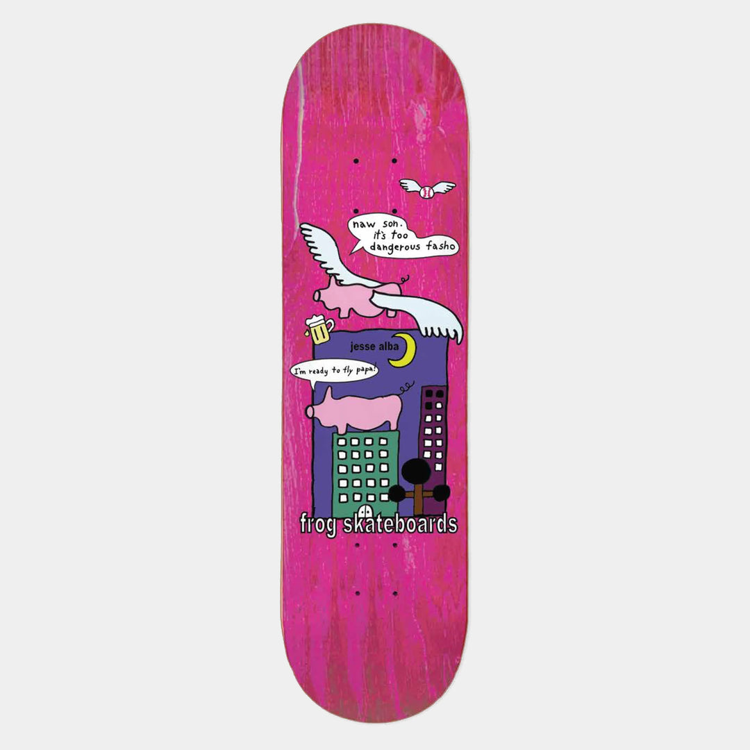 Frog Papa Knows Best Jesse Alba Deck 8.38"