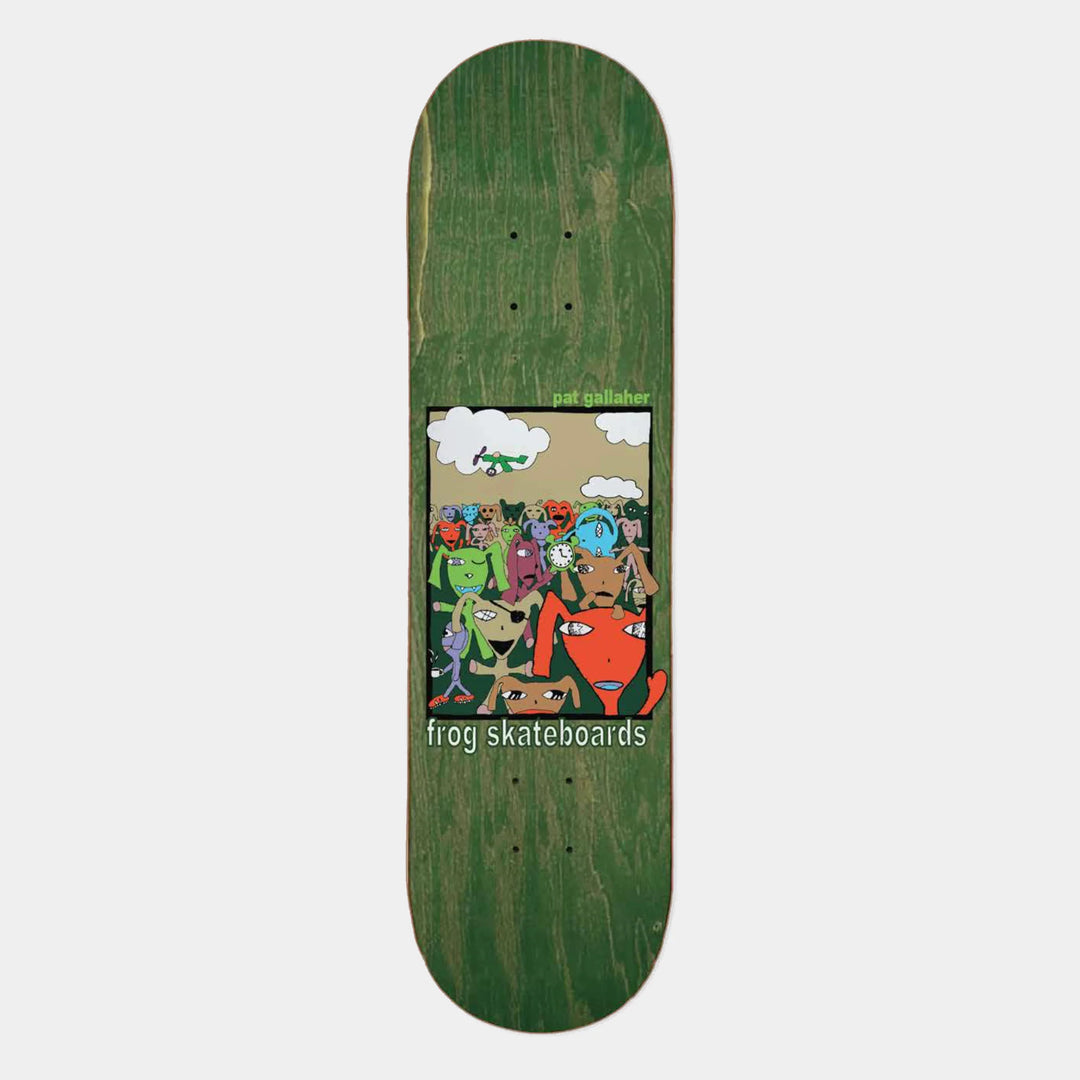 Frog Party Monster Pat Gallagher Deck 8.25"