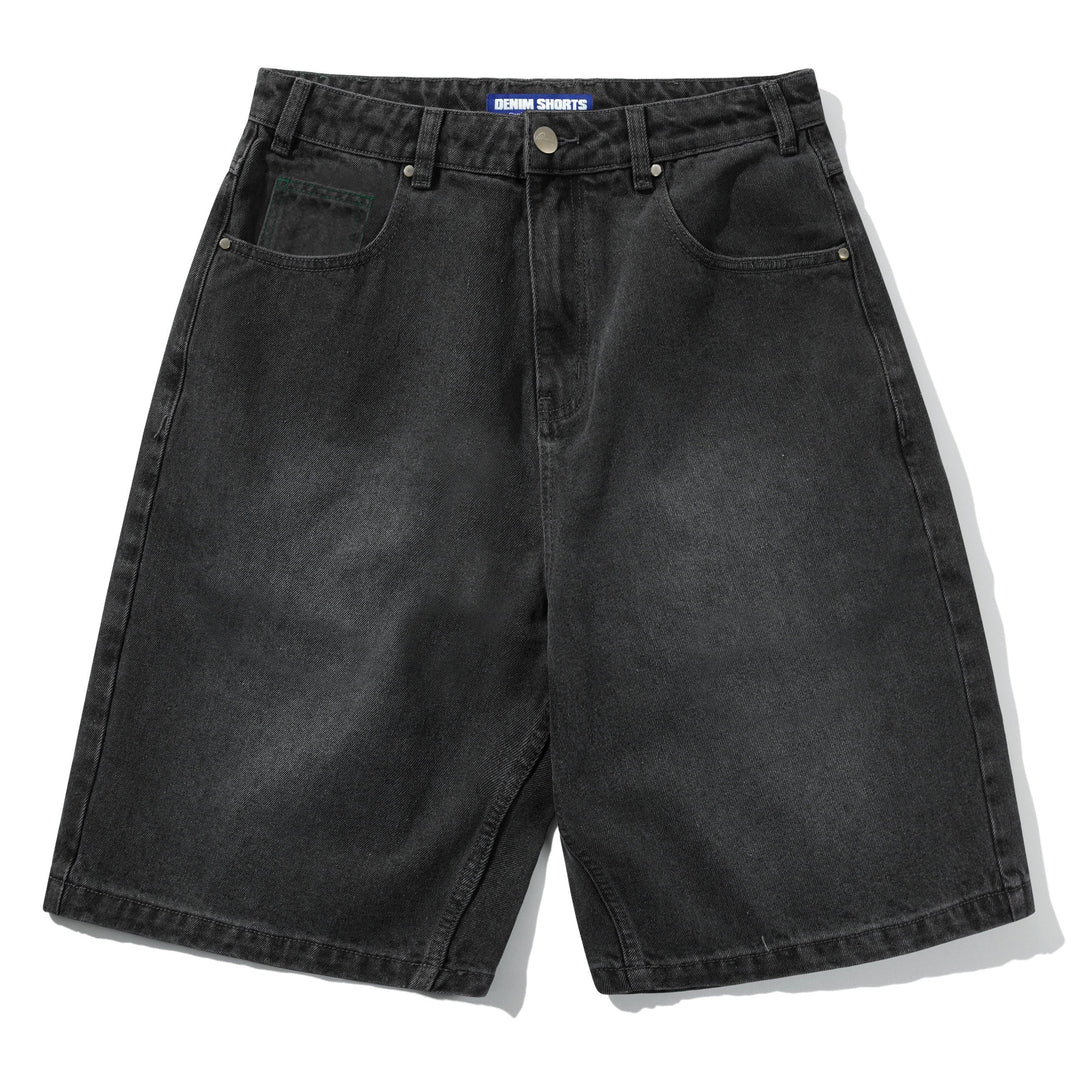 Butter Goods Garage Denim Shorts Faded Black