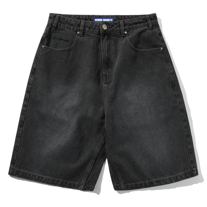 Butter Goods Garage Denim Shorts Faded Black
