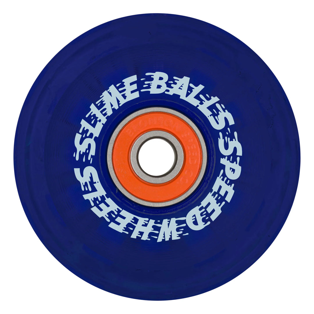 Slime Balls Ice Blue Light Ups OG Slime Wheels 78a 66mm Wheels