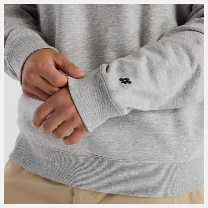 New Balance Numeric Frech Terry Crew Athletic Grey